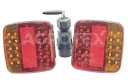 KIT FEUX VERS REMORQUE PHARES SANS FIL LED 12V 24V SUR PRZYCZEPEVphoto 9