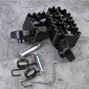 PODNOZKI ZE СТОПА АЛЮМИНИЙ PASUJACE DO HONDA XR50R CRF50 CRF70 CRF80 N6  фото 7