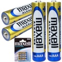 Батарейки AAA LR03 MAXELL щелочные 4 шт.