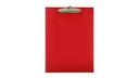 Доска TRES A5 с зажимом, красная