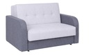 СЕРЫЙ ДВУМЕСТНЫЙ АМЕРИКАНСКИЙ ДИВАН 138x112x90 см