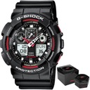 Zegarek Męski CASIO G-SHOCK GA-100-1A4ER + BOX Stan opakowania oryginalne