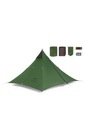 Naturehike SPIRE 1 20D одноместная палатка - FOREST GREEN