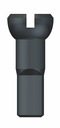 Соски Sapim 2,3 мм латунь 14 мм черные 1 шт.
