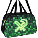 СПОРТИВНАЯ СУМКА ДЛЯ БАССЕЙНА ДЛЯ МАЛЬЧИКА PIXELE 3D MINECRAFT PLAYER