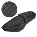 MOTORCYCLE FRONT REAR SEAT DRIVER SEAT PASSENGER BLACK 6N  photo 9