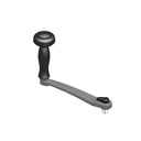 РУКОЯТКА КАПСТАНА 25 см с ЗАМКОМ И БЫСТРОПОЛОЖЕННОЙ РУЧКОЙ