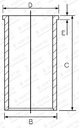 BLOQUE SILENCIOSO CYLINDROWA GOETZE ENGINE 14-020421-00 