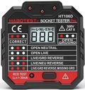 Тестер розеток с дисплеем. цифровой Habotest HT106D