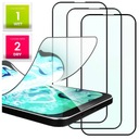 3 гибридных стекла для iPhone 14 PRO (стекло 9H, 5D, защитное, полноэкранное)