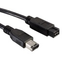 Кабель FireWire 9/6-контактный A-B, черный, 1,8 м