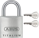 ABUS ТИТАЛОВАЯ СИСТЕМА 1-КНОПОЧНЫЙ НАВЕСНОЙ ЗАМОК 64Ti/20 20 мм