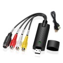 ВИДЕОКОРДЕР ЗАХВАТ ВИДЕОКАРТА DVD VHS ДЕКОДЕР - RCA (CINCH) НА USB