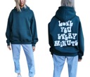 S171H GREEN LOVE YOU OVERSIZE BOXY VINTAGE S/M