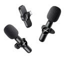 БЕСПРОВОДНЫЕ СВЯЗАННЫЕ МИКРОФОНЫ 2 в 1 для стримеров REMAX USB-C Android