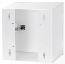 Коробчатый шкаф 150х150х80 Распределительное устройство металлическое 15х15х8см Светло-серый