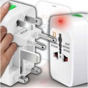 УНИВЕРСАЛЬНЫЙ ПЕРЕХОДНИК ПЕРЕХОДНИК США Великобритания ЕС ВСЕМИРНАЯ РОЗЕТКА + КОРПУС