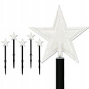 GWIAZDY na słupkach BALKON OGRÓD 3xAA