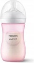 Бутылочка Avent Natural Response 260 мл, розовая