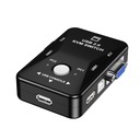 OULLX KVM-переключатель, VGA-разветвитель, кабель USB 2.0, коробка для USB-клавиатуры, мыши