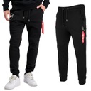 Nohavice Alpha Industries NASA Cargo Sweat Jogger 118369 03 čierne L