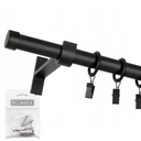 Karnisz pojedynczy 19mm 200cm Rullo metalowy