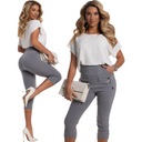 Модные, удобные, элегантные рыбацкие брюки на резинке, больших размеров.