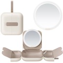 Зеркало для макияжа Переносное зеркало со светодиодной подсветкой AMIRO COSMETIC BAG
