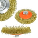 ЩЕТКА КОНИЧЕСКАЯ, ГОФРА 100 ММ М14