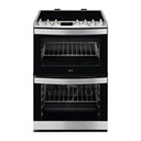 Кухня AEG CCB6760ACM Гриль Dualcook с керамическим катализатором Inox, 60 см, 73 л