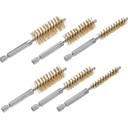 ЩЕТКА ИЗ МЕДНОЙ ПРОВОЛОКИ МАЛЕНЬКАЯ ЩЕТКА ДРЕЛЬ