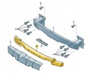 AUDI A3 13-16 ABSORBEDOR PLÁSTICO ESPUMOSO DE PARAGOLPES PARTE DELANTERA 