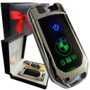 ПОДАРОЧНЫЙ СВЕТОДИОДНЫЙ АВТОМОБИЛЬНЫЙ БРЕЛОК ЗАЖИГАЛКА BMW PLASMA