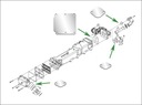 BLIND PLUG EGR MAN NEOPLAN VAN HOOL BREDAMENARINIBUS 