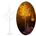 БЕРЕЗКА 48LED РОЖДЕСТВЕНСКИЕ ДЕКОРАТИВНЫЕ СВЕТИЛЬНИКИ 120см ТЁПЛЫЙ БЕЛЫЙ