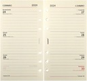 Органайзер-календарь на 2024 год НАБОР вкладышей 9,5х17