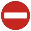 Знак - Вход запрещен 33 X 33