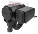 5V 12V ГНЕЗДО ПРИКУРИВАТЕЛЯ ДОПОЛНИТЕЛЬНОЕ ГЕРМЕТИЧНОЕ A  фото 6