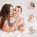 Силіконовий прорізувач для немовляти Сенсорна іграшка КУРКА з дзвіночком