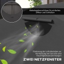 MOTOCYCLETTE COUVERCLE PROTECTRICE POUR DWOCH POJAZDOW, 600D OXFORD, COULEUR GRISEphoto 6