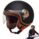 ШЛЕМ ВЕЛОСИПЕДНЫЙ RETRO MODA HARLEY МОТОЦИКЛЕТНЫЙ POLHELM БЕЗОПАСНОСТИ  фото 13