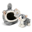 Домашний набор серый кот кот в доме плюшевый плюшевый талисман приятный талисман