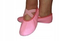 БАЛЕРИНЫ ТАНЦЕВАЛЬНЫЕ ТУФЛИ ДЛЯ ФИТНЕСА РИТМИК 34 РОЗОВЫЕ