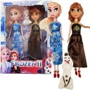 BÁBIKA ANNA ELSA OLAF FROZEN SET 3v1 PRE ZÁBAVU A KOLEKCIU