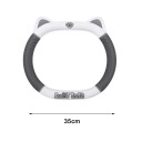 Car Suede Steering Wheel Cover Car Steering Wheel Protector Gray фото 10