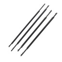 4 PCS DOOR BELT MOULDING WEATHERSTRIPS 75710?47021 OUTSIDE WINDOW SEAL BELTphoto 8