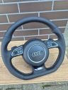 КОМПЛЕКТНА КЕРМО AUDI S-LINE A3 8V Q3 ЛОПАТКІ AIRBAG НОВА ШКІРА  фото 13