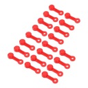 ЗАХИСТ БОЛТИ ВИПУСК ПОВІТРЯ ГАЛЬМА 20PCS ZERK GREASE FITTING CAR RED  фото 9