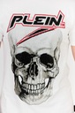 Philipp Plein Biele tričko s lebkou a logom XXL Značka Philipp Plein