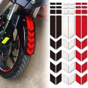 НАКЛЕЙКА NA КРИЛО MOTOCYKLA, TUNING, ЗАХИСТ ЧОРНИЙ  фото 8